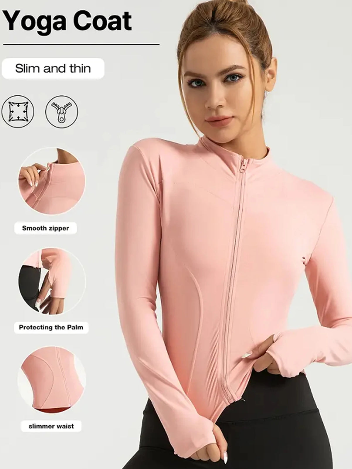Chaqueta Deportiva Moldeadora YogaFit