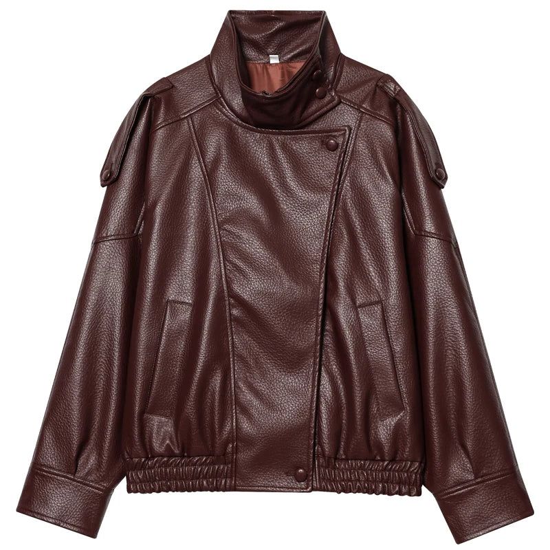 Chaqueta de Cuero Urban Luxe