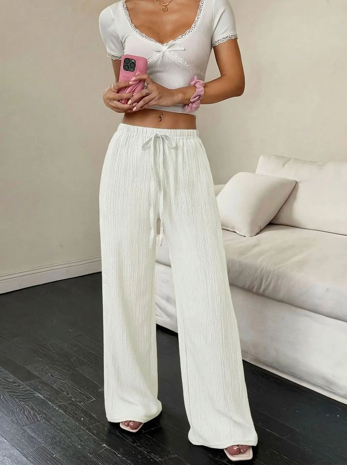 Pantalon Palazzo