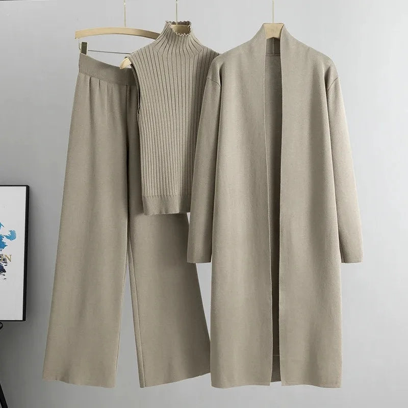 Conjunto de 3 Piezas de Estilo Elegante