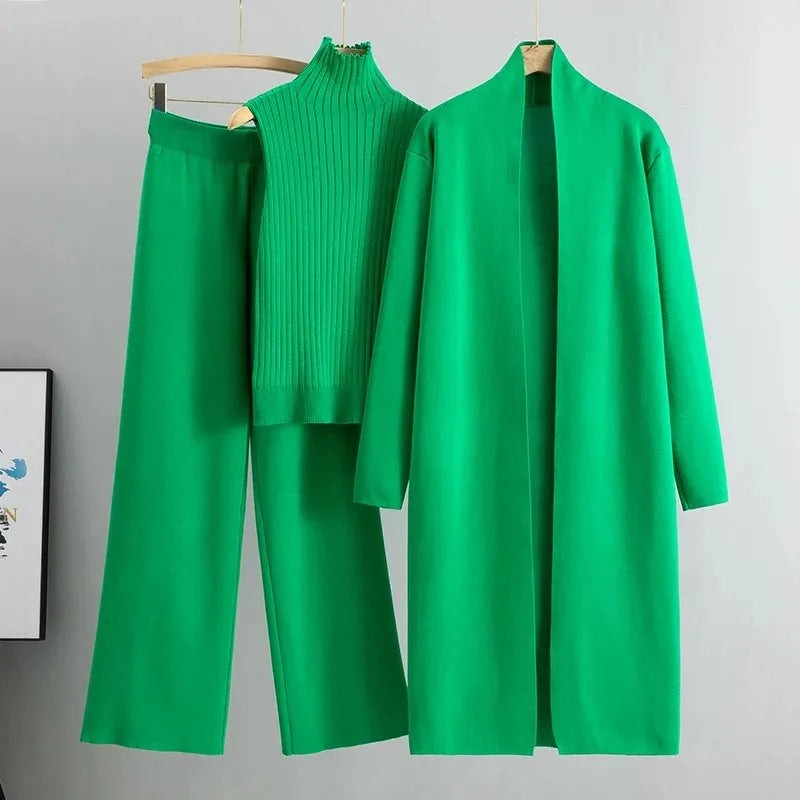 Conjunto de 3 Piezas de Estilo Elegante