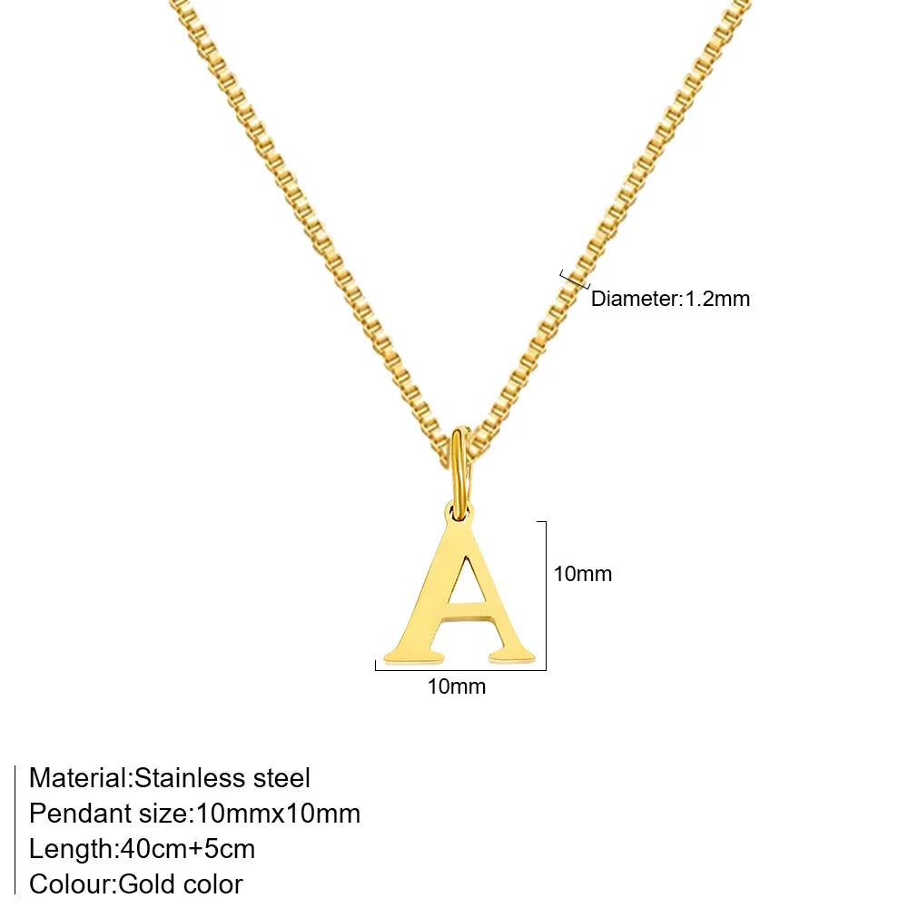 COMPRA 1 LEVE 2 Collar con Inicial A-Z