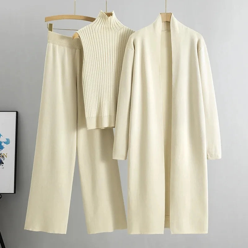 Conjunto de 3 Piezas de Estilo Elegante