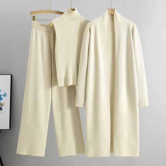 Conjunto de 3 Piezas de Estilo Elegante